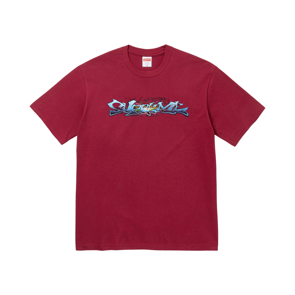 Supreme Tag Tee 'Cardinal'