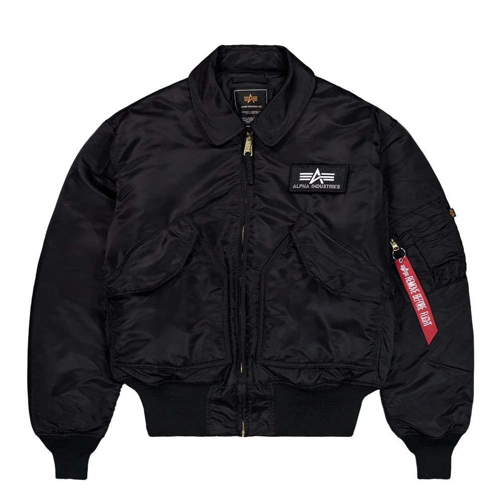 Alpha Industries CWU 45 (HERITAGE) Bomberjacke - Black