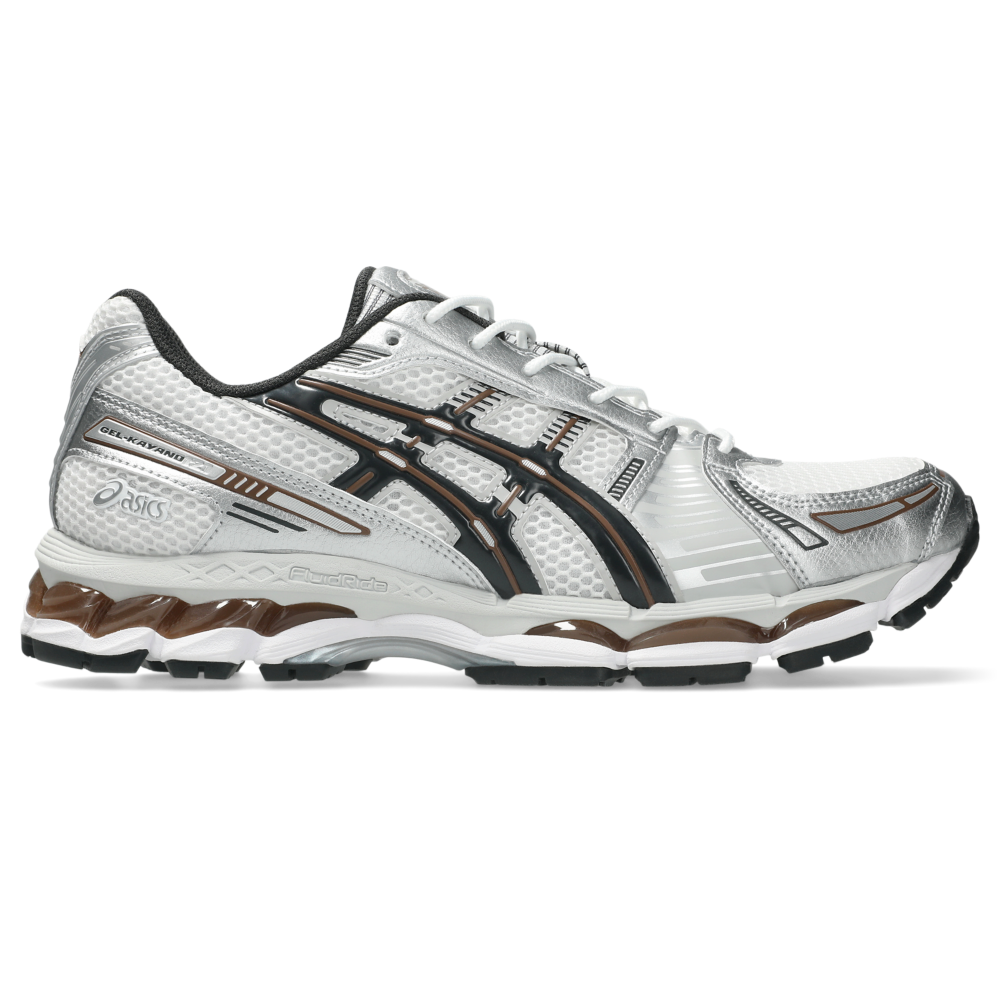 ASICS Gel-Kayano 12.1 White Graphite Grey Brown
