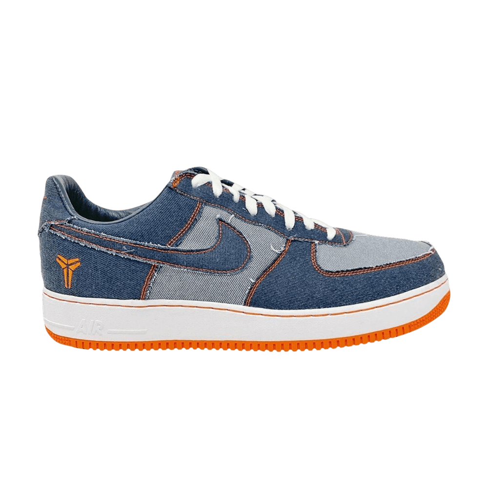Nike Air Force 1 Low Protro Kobe Bryant Denim Obsidian Safety Orange