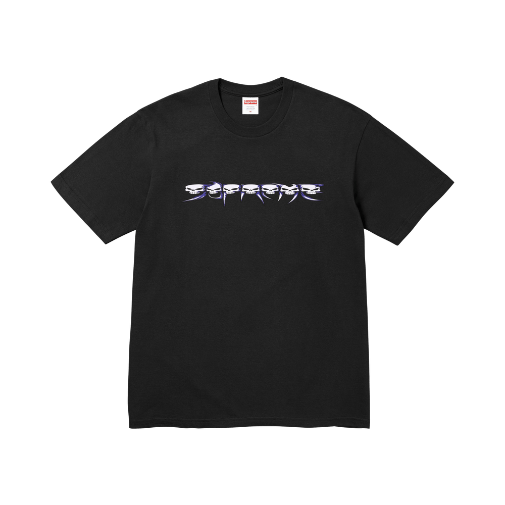 Supreme Skulls Spellout Tee 'Black'