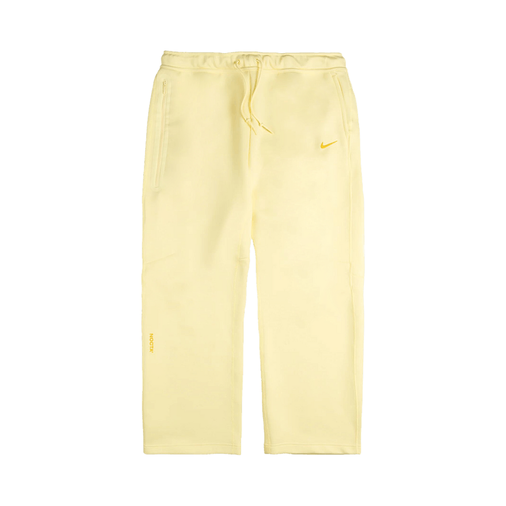 Nike x NOCTA NRG Tech Fleece Open Hem Pants Citron Tint/Vivid Sulfur