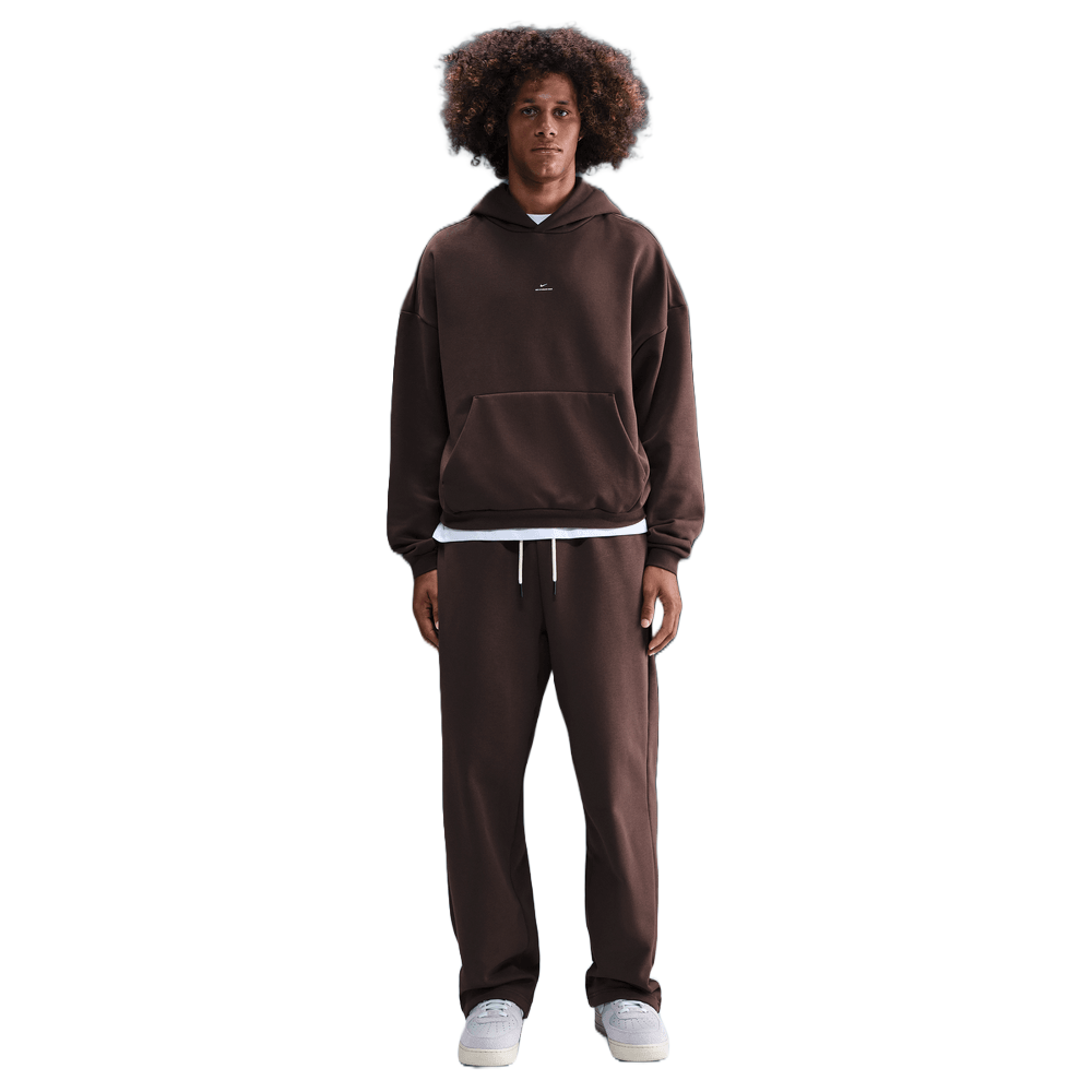 Nike Standard Issue Brushed Pullover Hoodie Baroque Brown