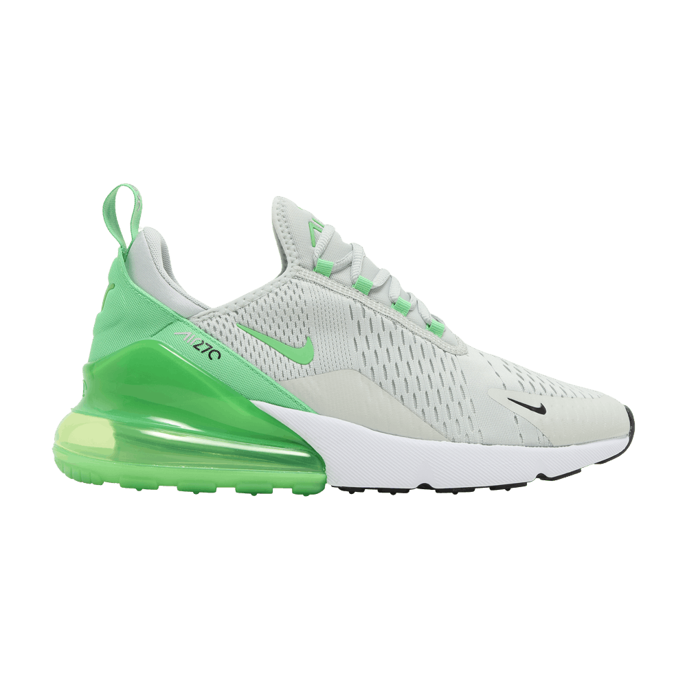 Nike Air Max 270 Light Silver Green Shock