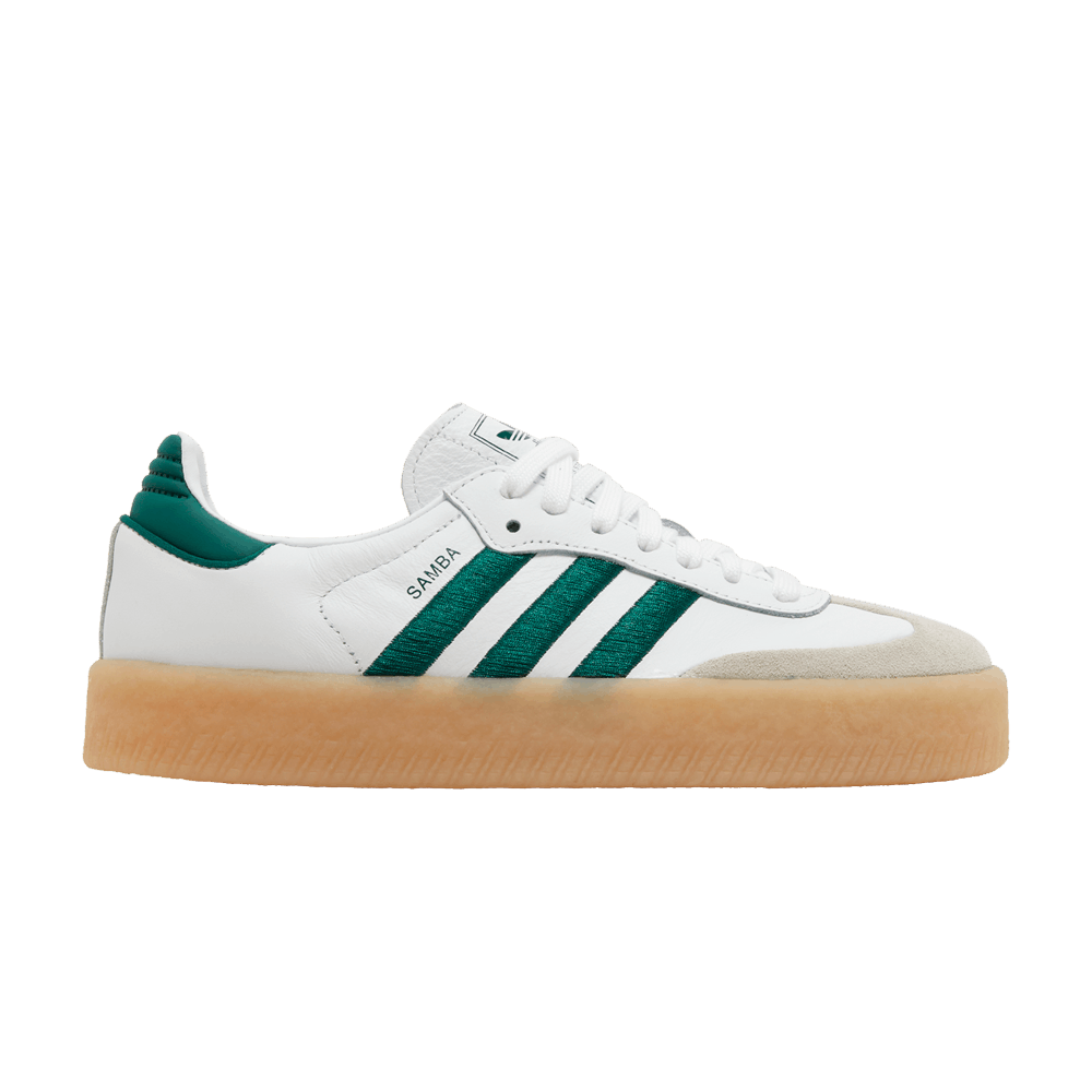 adidas Sambae White Collegiate Green Gum (Women's)