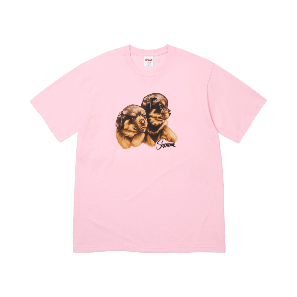 Supreme Puppies Tee 'Light Pink'