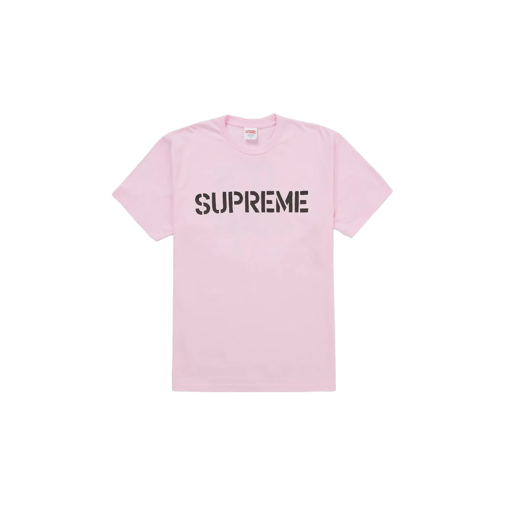 Supreme Hard Tee Light Pink
