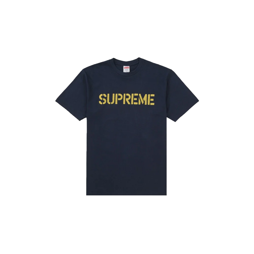 Supreme Hard Tee Navy