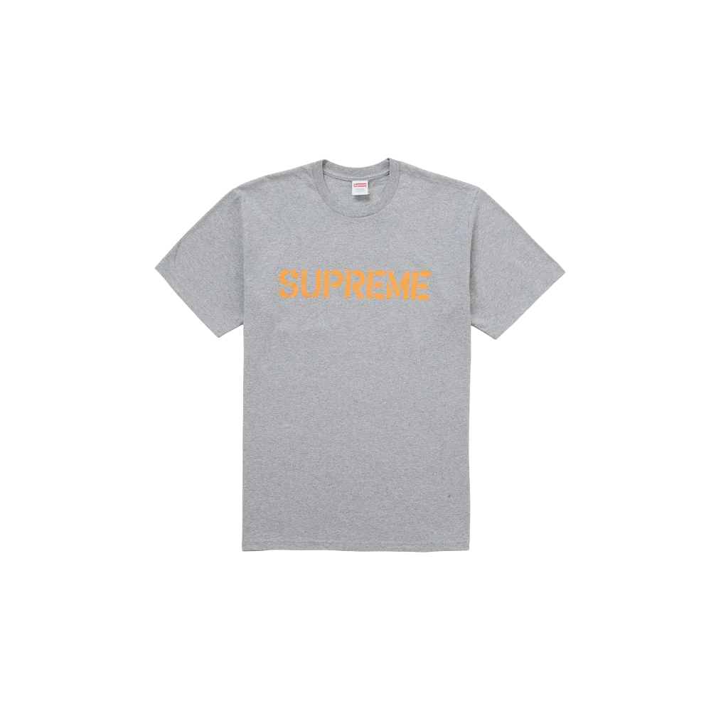 Supreme Hard Tee Heather Grey