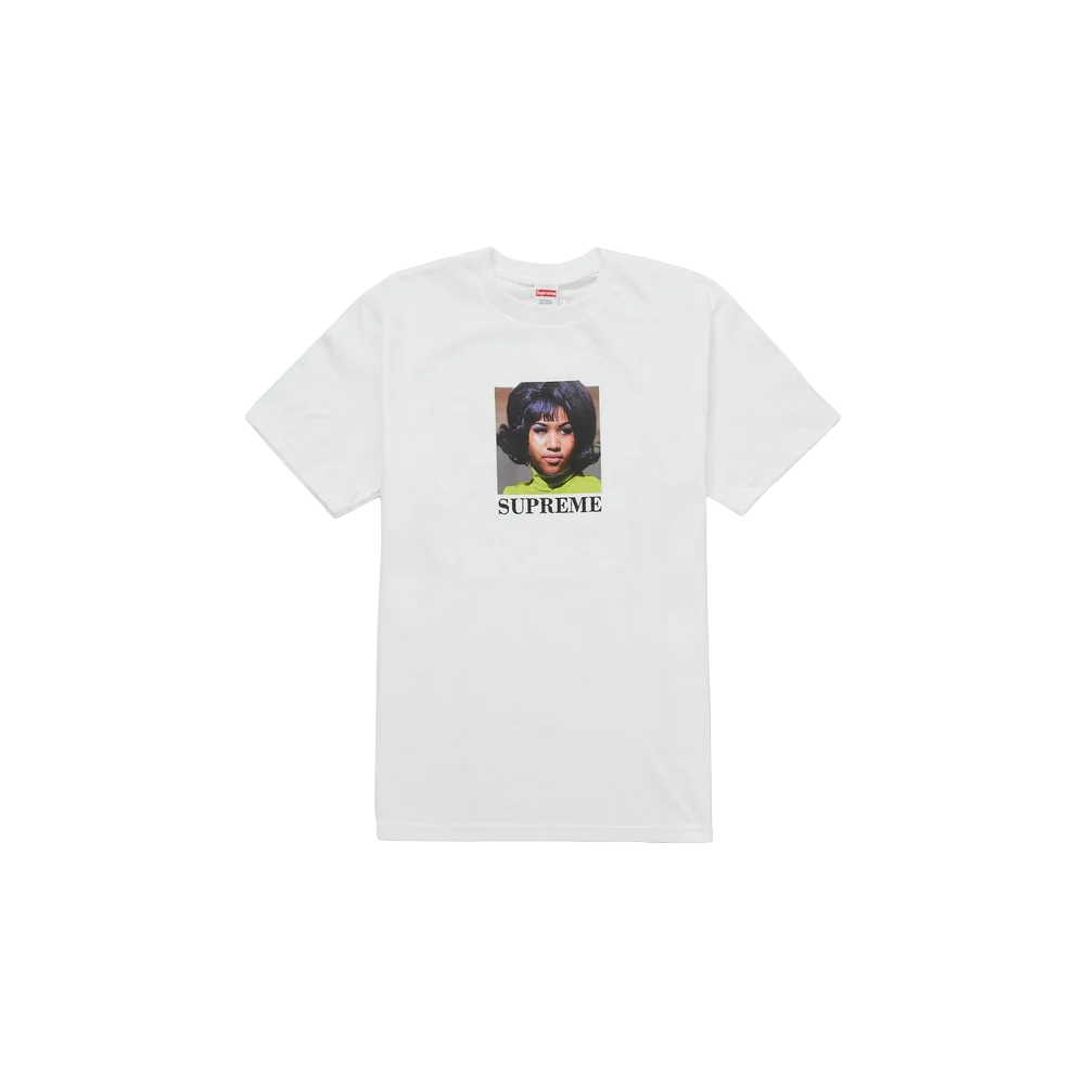 Supreme Aretha Tee White