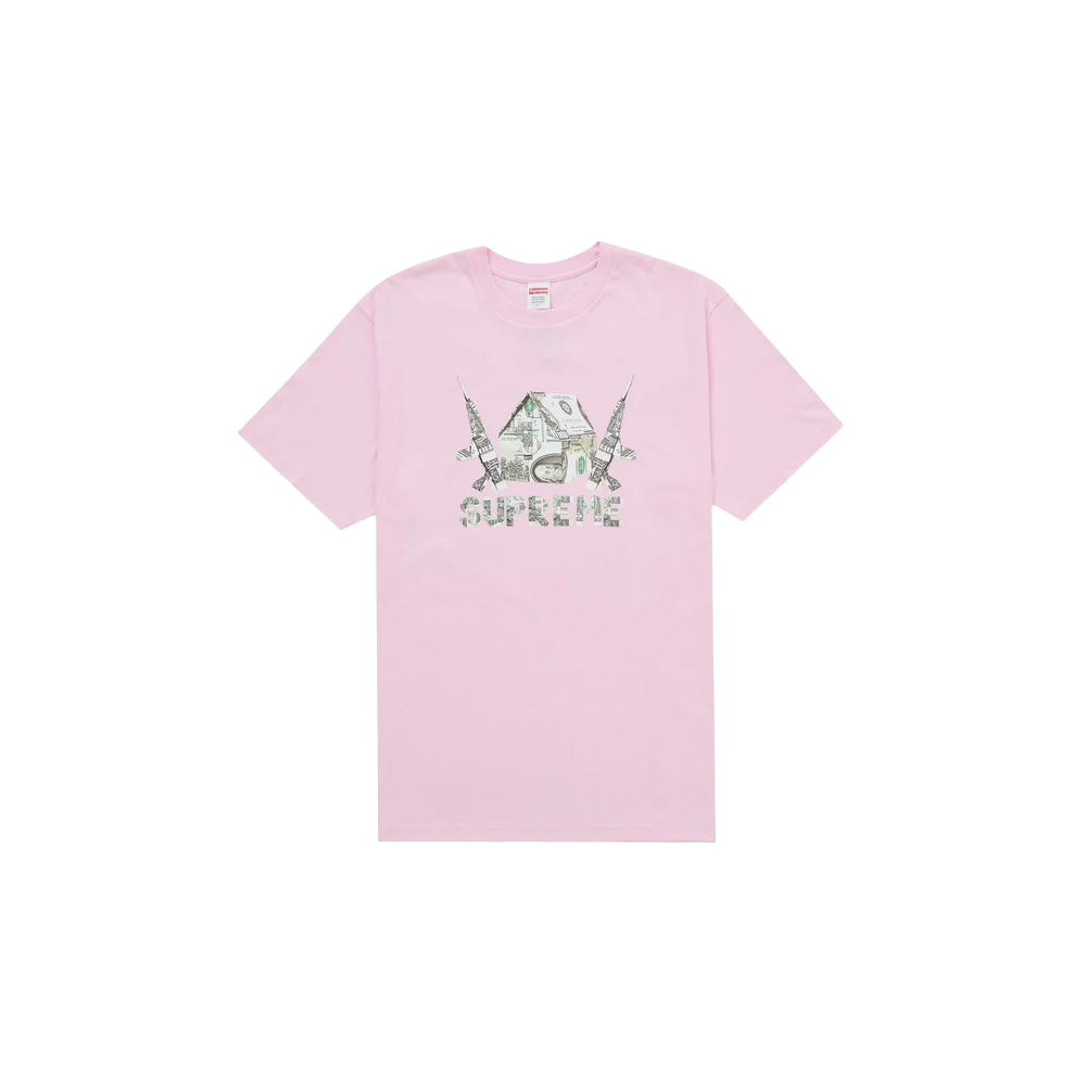 Supreme Origami Tee Light Pink