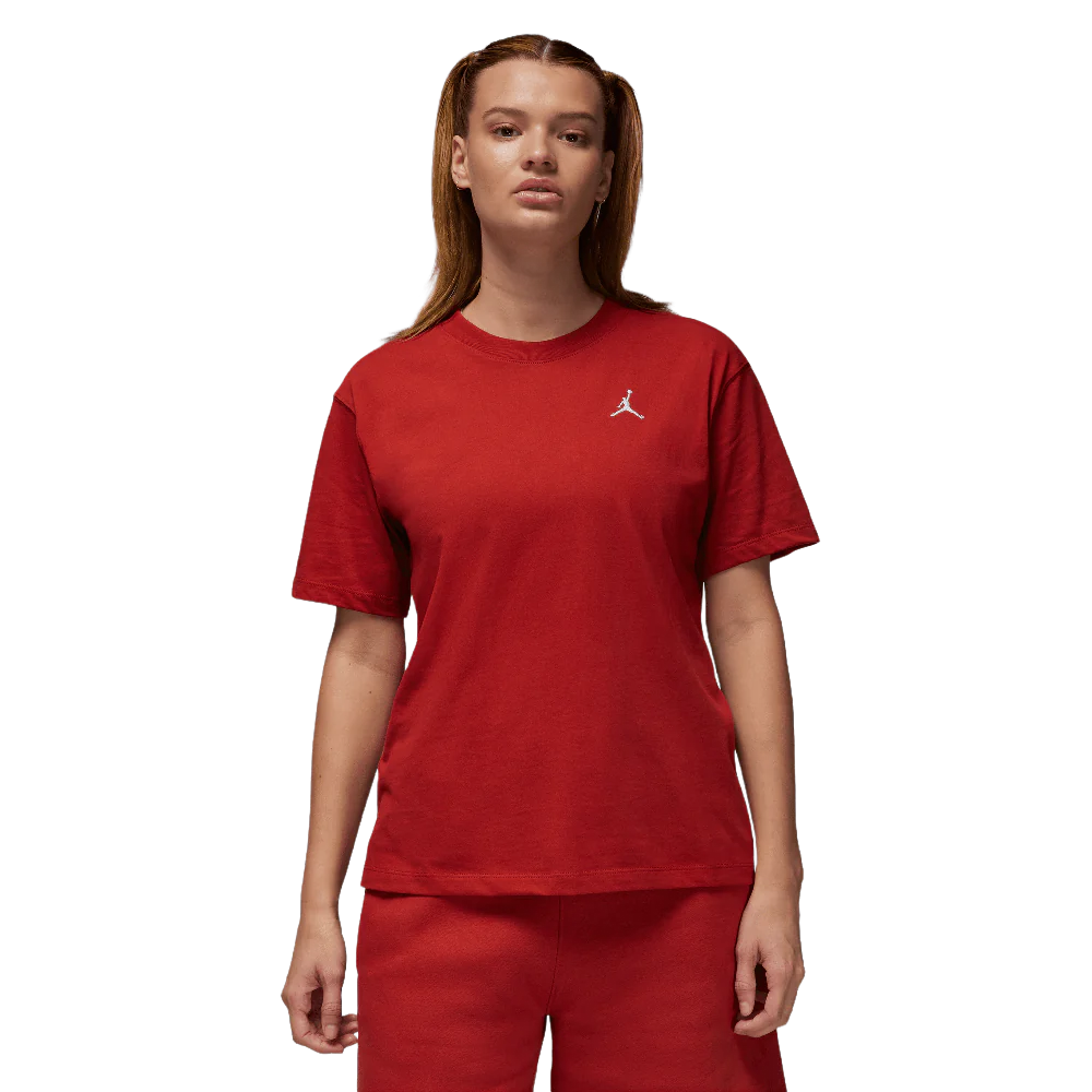 Jordan Essentials Women's Top Dune Red/White