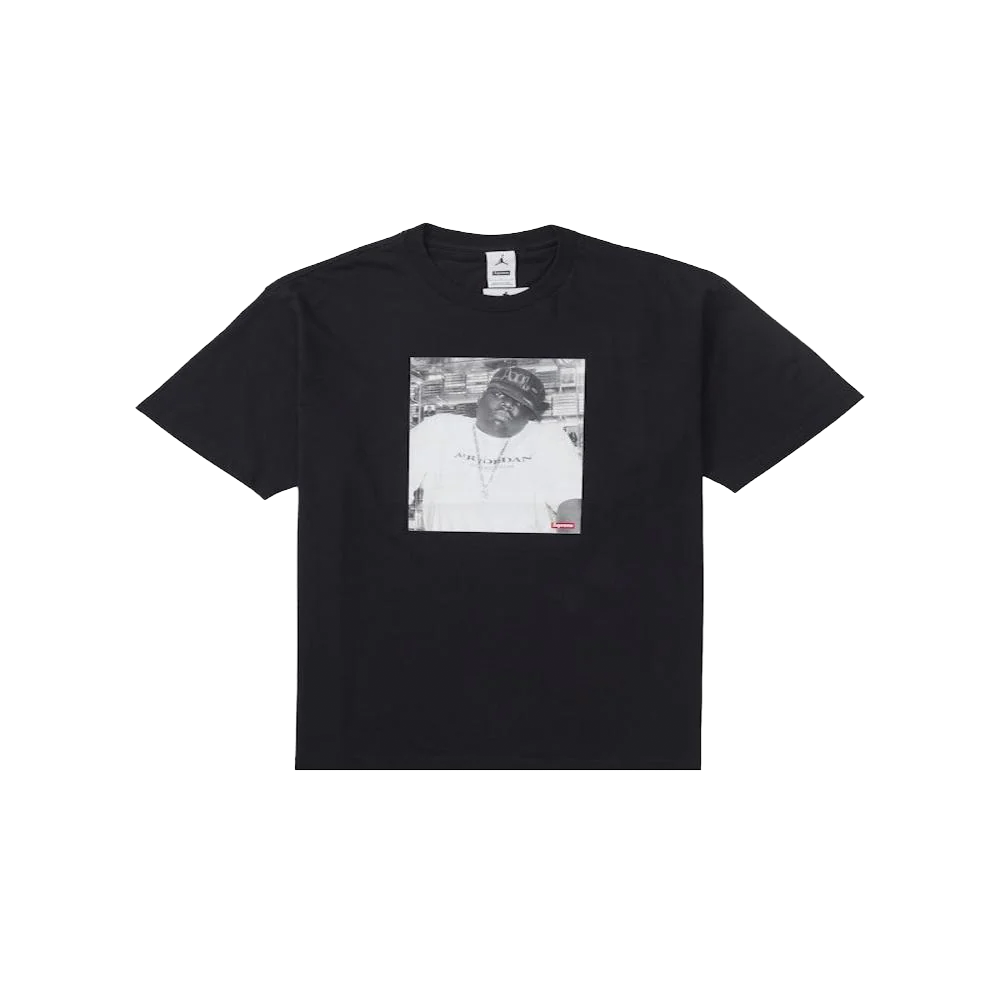 Supreme Jordan Biggie S S Top Black