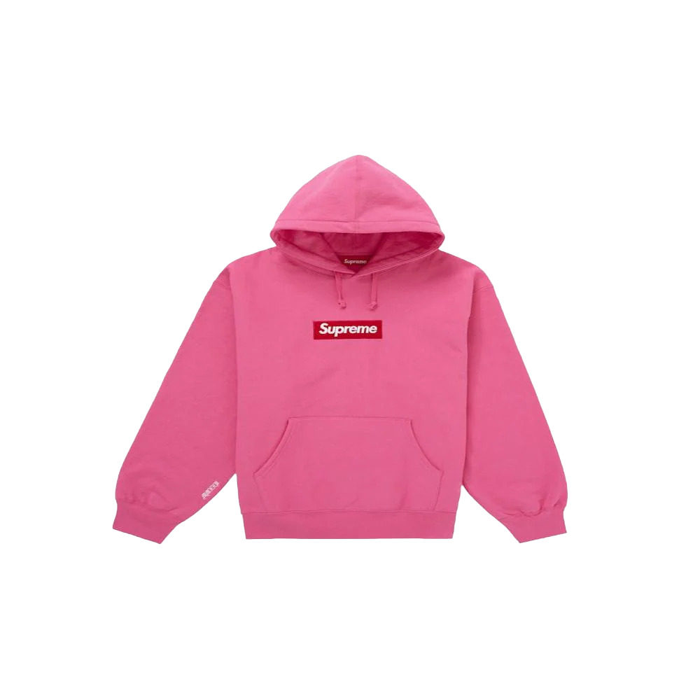 Supreme Box Logo Hooded Sweatshirt (FW25) Magenta