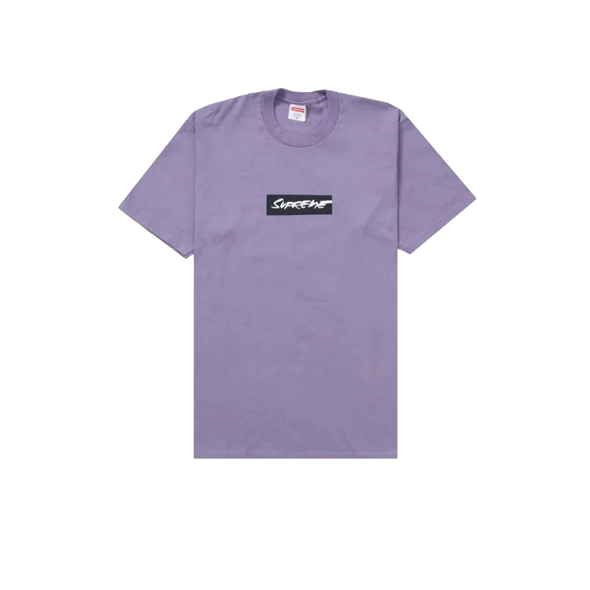 Supreme Futura Box Logo Tee Dusty Purple
