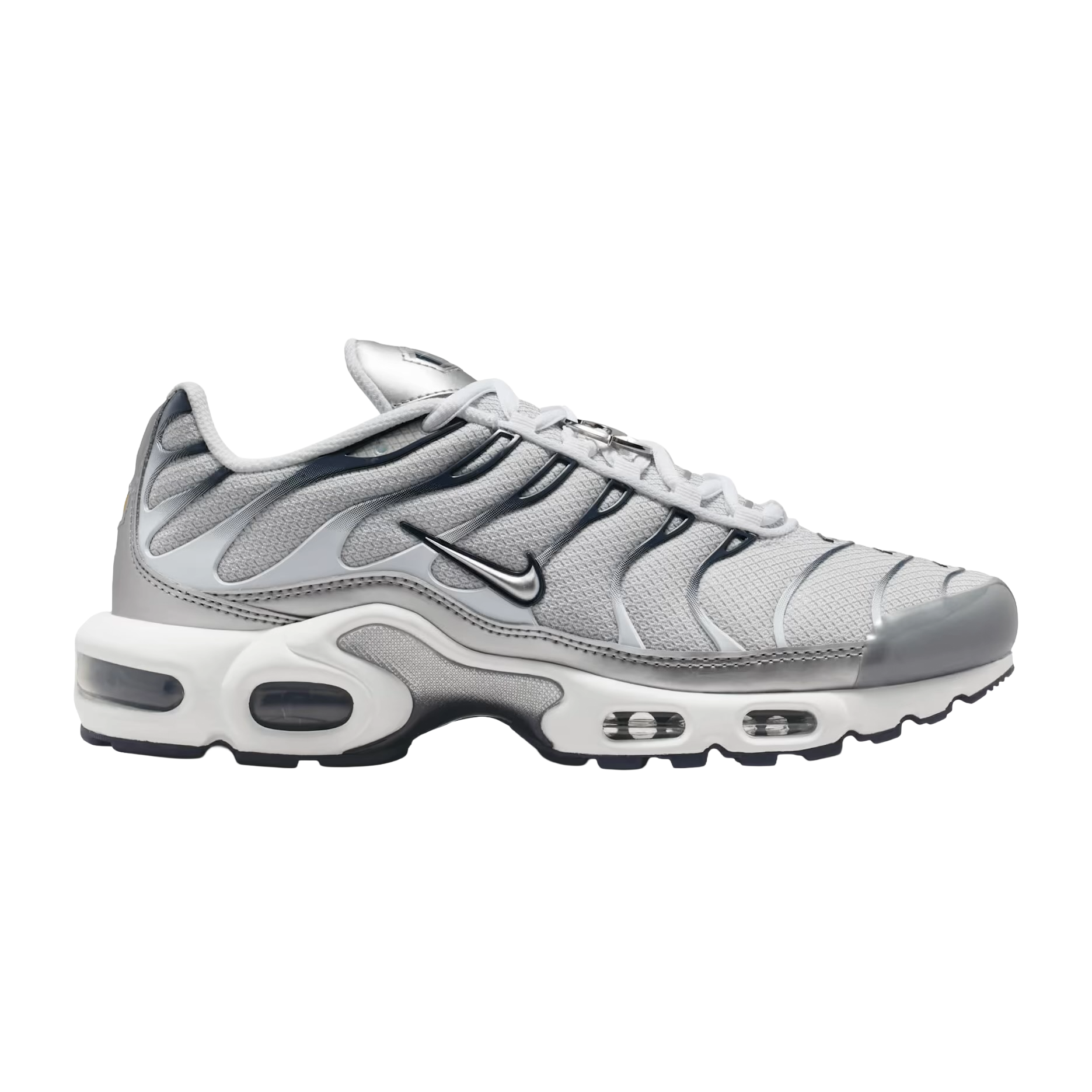 Nike Air Max Plus White Ashen Slate Metallic Silver (Women's)