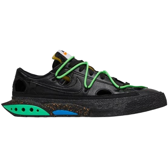 Nike Blazer Low Off-White Black Electro Green