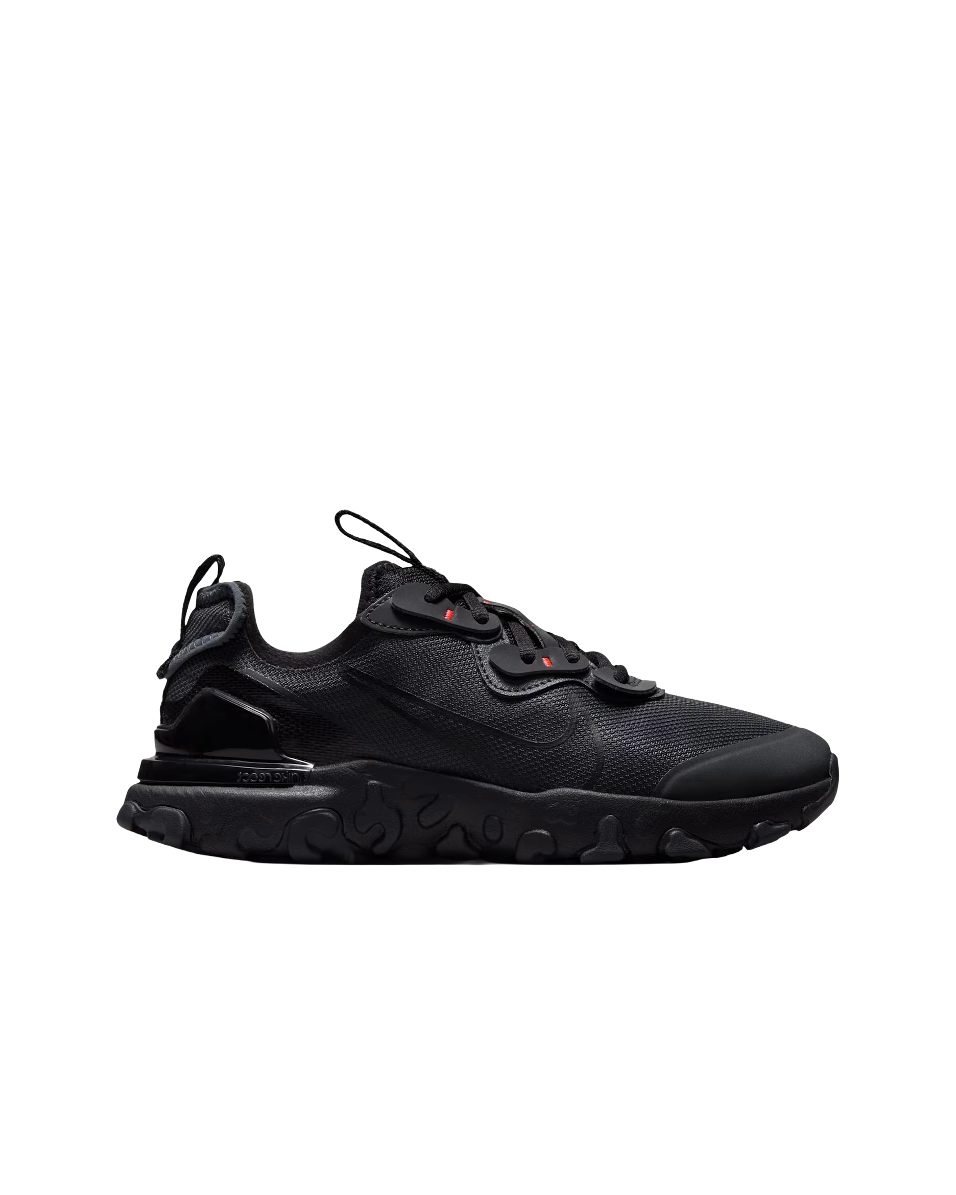 Nike React Vision Black Bright Crimson (GS)