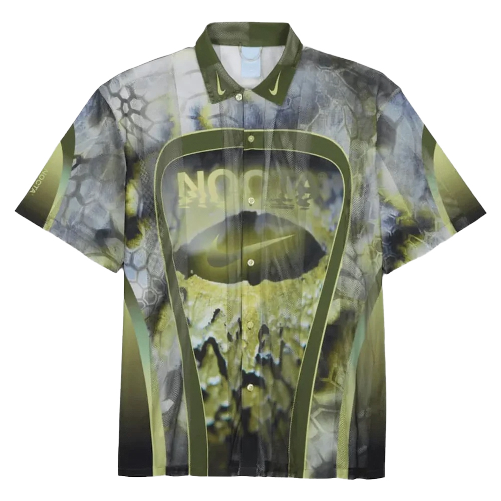 Nike x NOCTA Opal Tito Neeks Button Down Pilgrim/Oil Green/Black