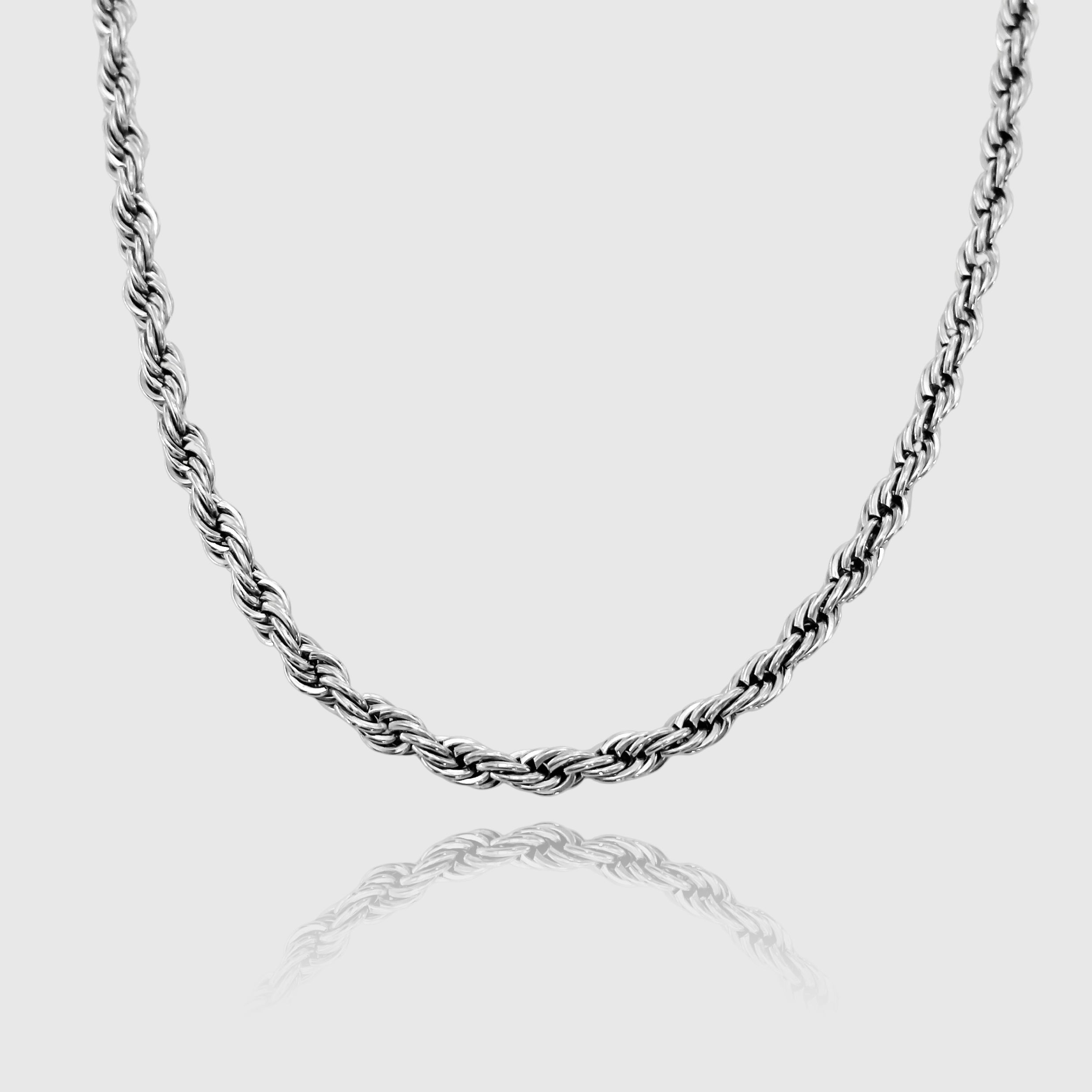 Rope Kette - Silber (4mm)