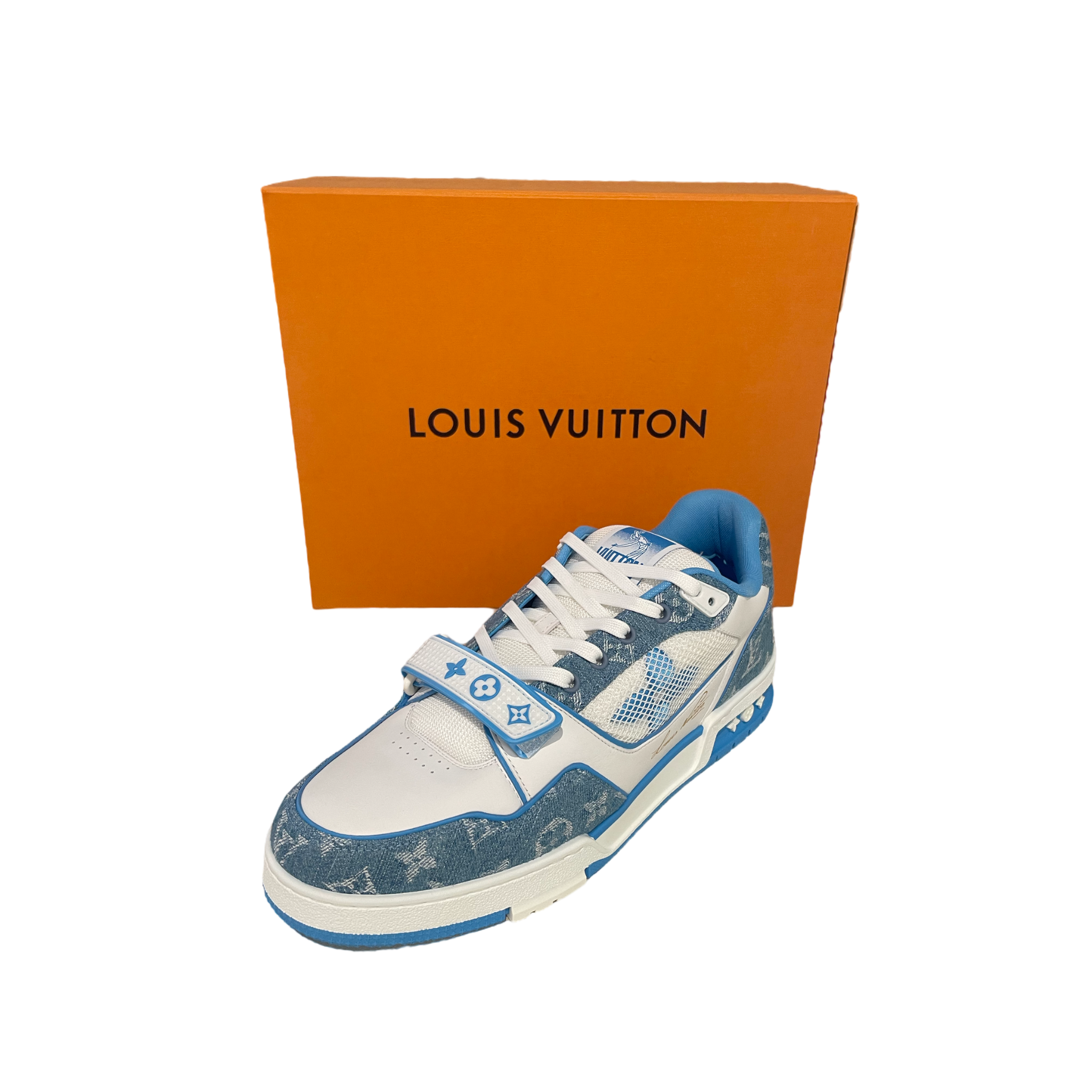 Louis Vuitton Trainer Monogram Denim neu