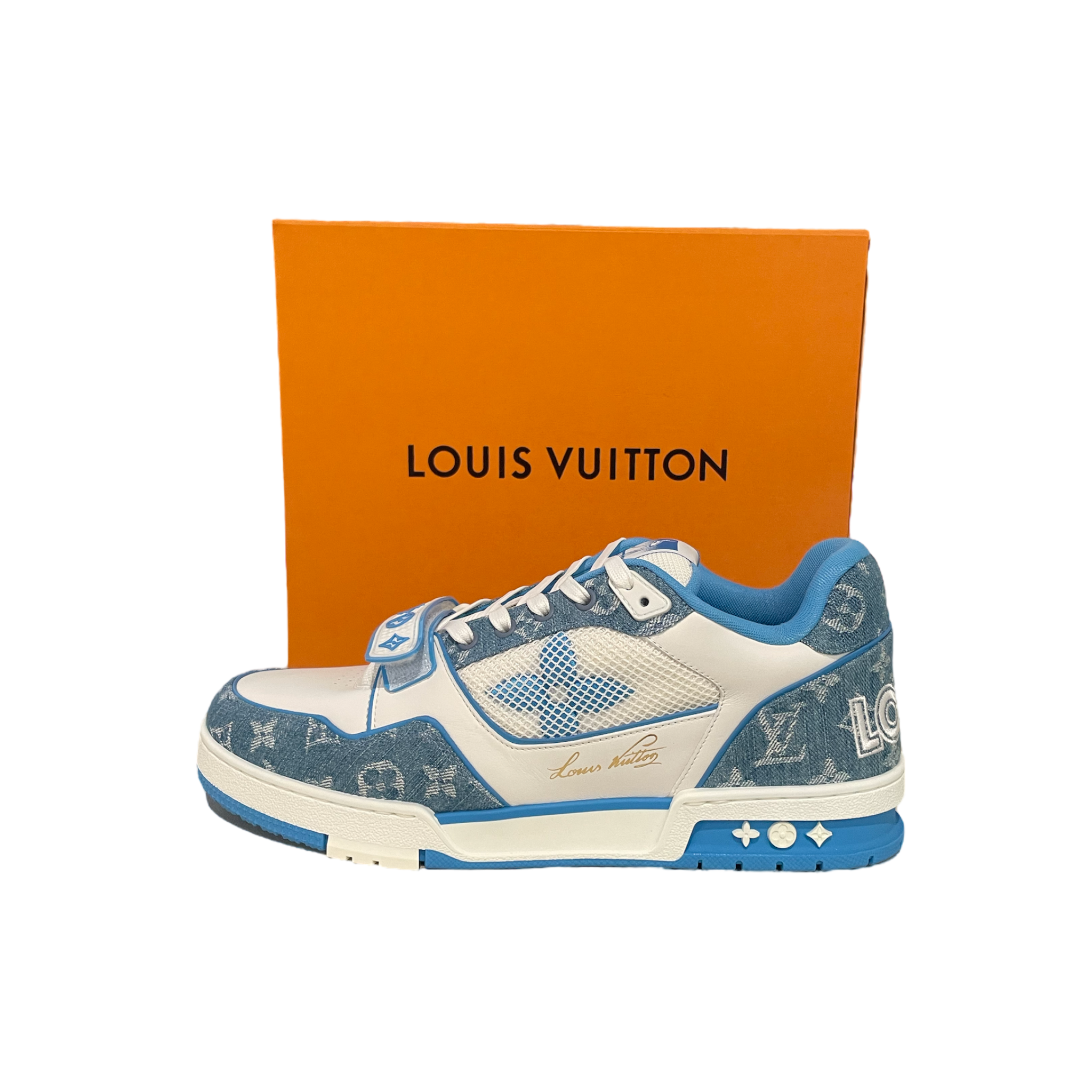 Louis Vuitton Trainer Monogram Denim neu