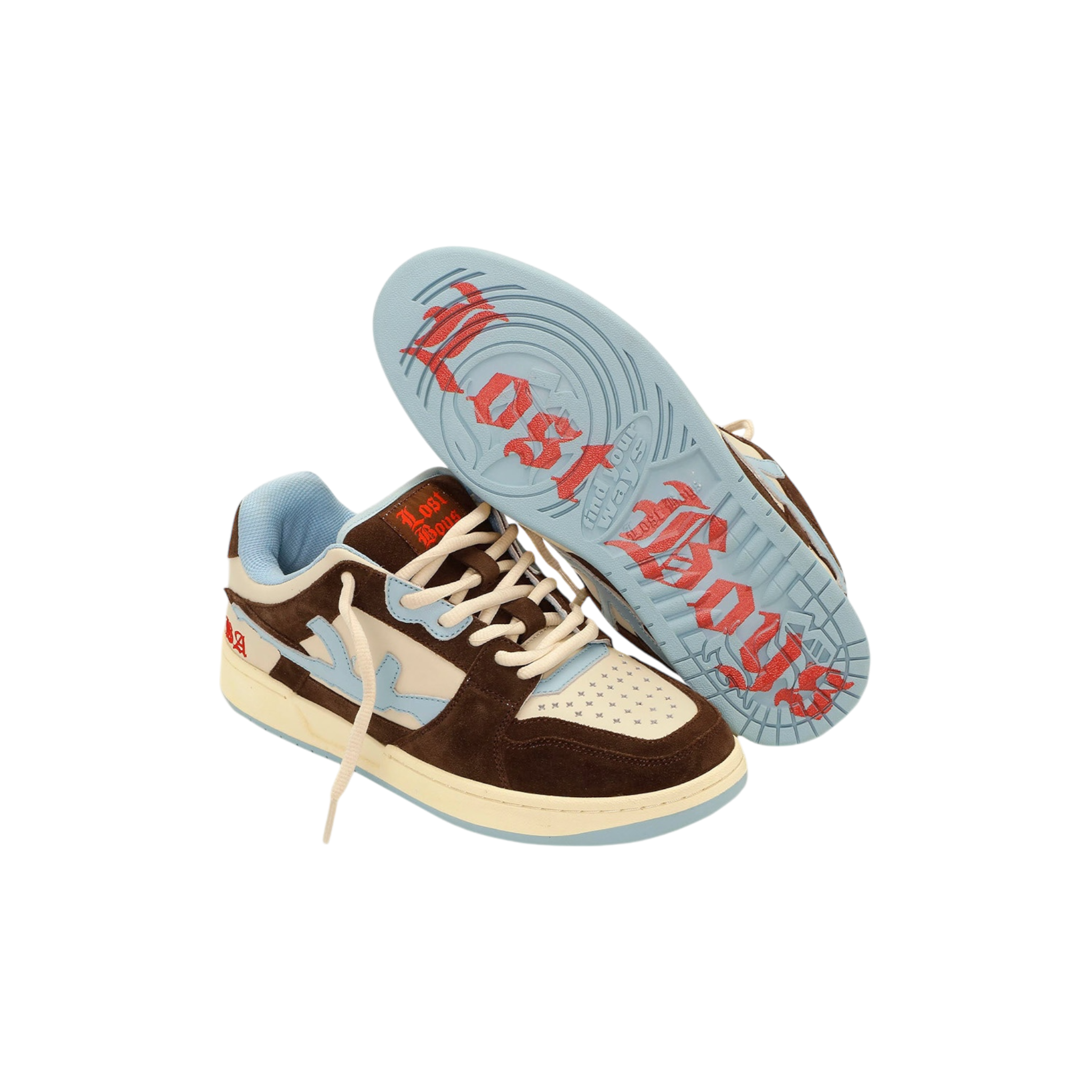 TOKKA LOWS - Brown/Beige/Blue neu