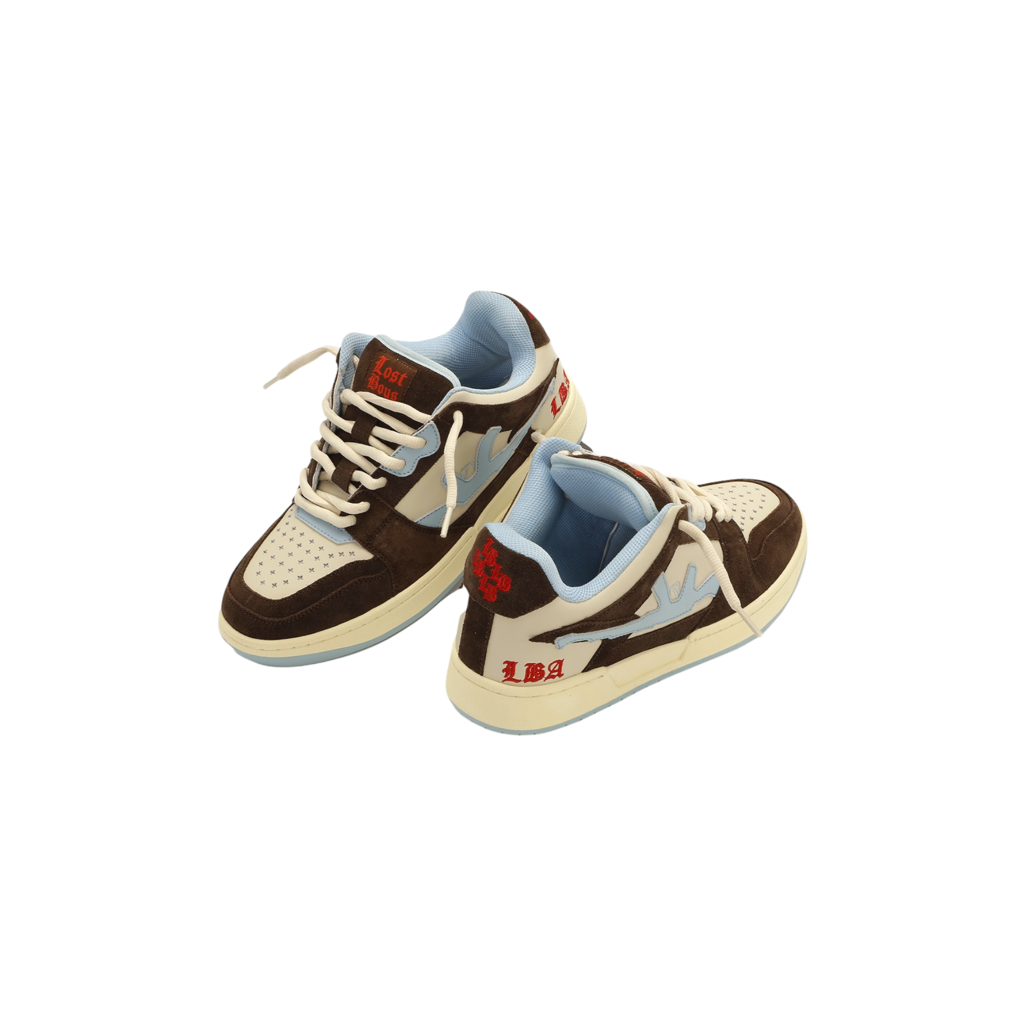 TOKKA LOWS - Brown/Beige/Blue neu