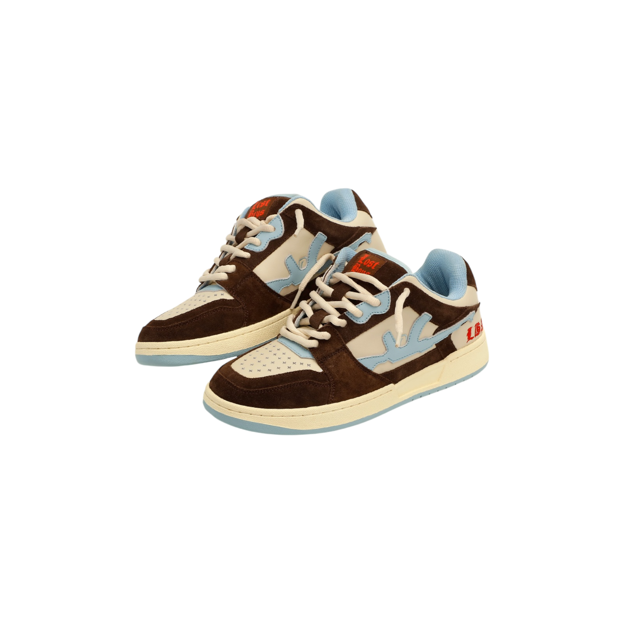 TOKKA LOWS - Brown/Beige/Blue neu