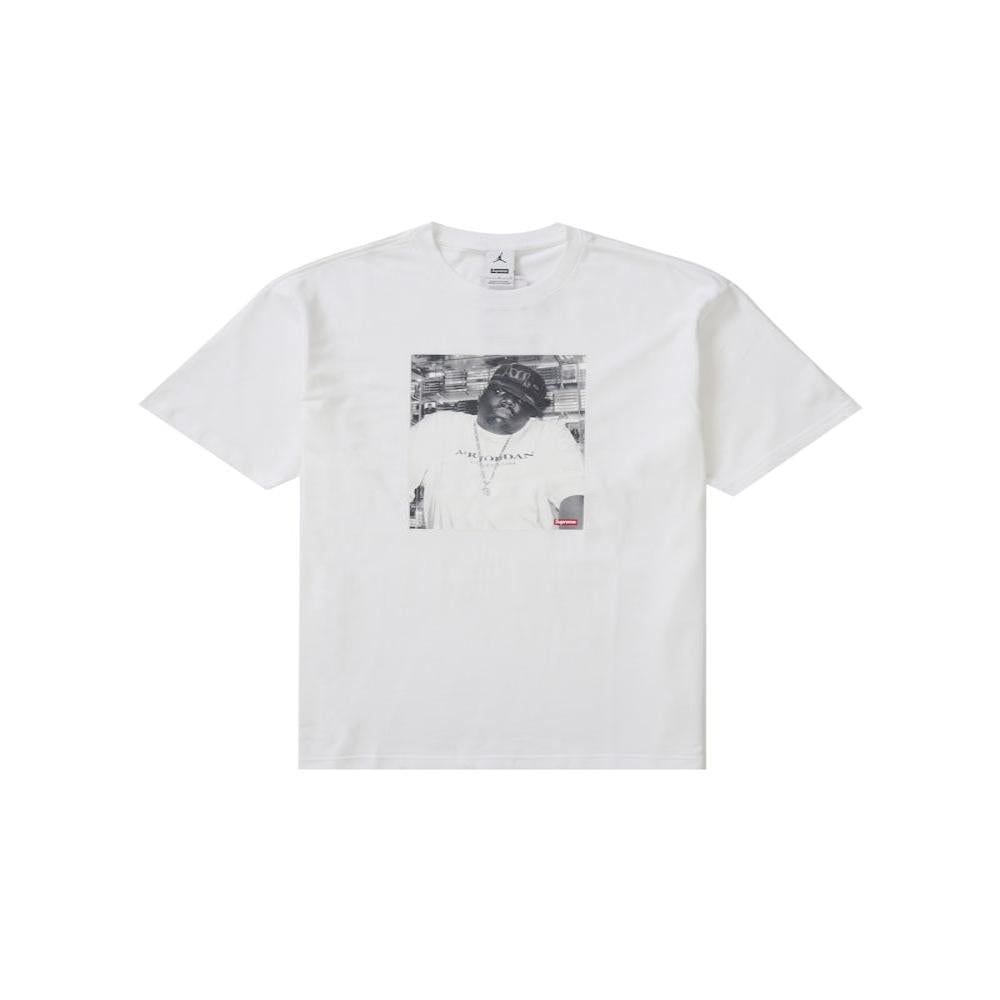 Supreme Jordan Biggie S S Top White