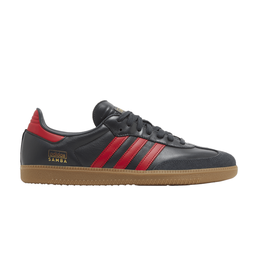 adidas Samba OG Carbon Better Scarlet