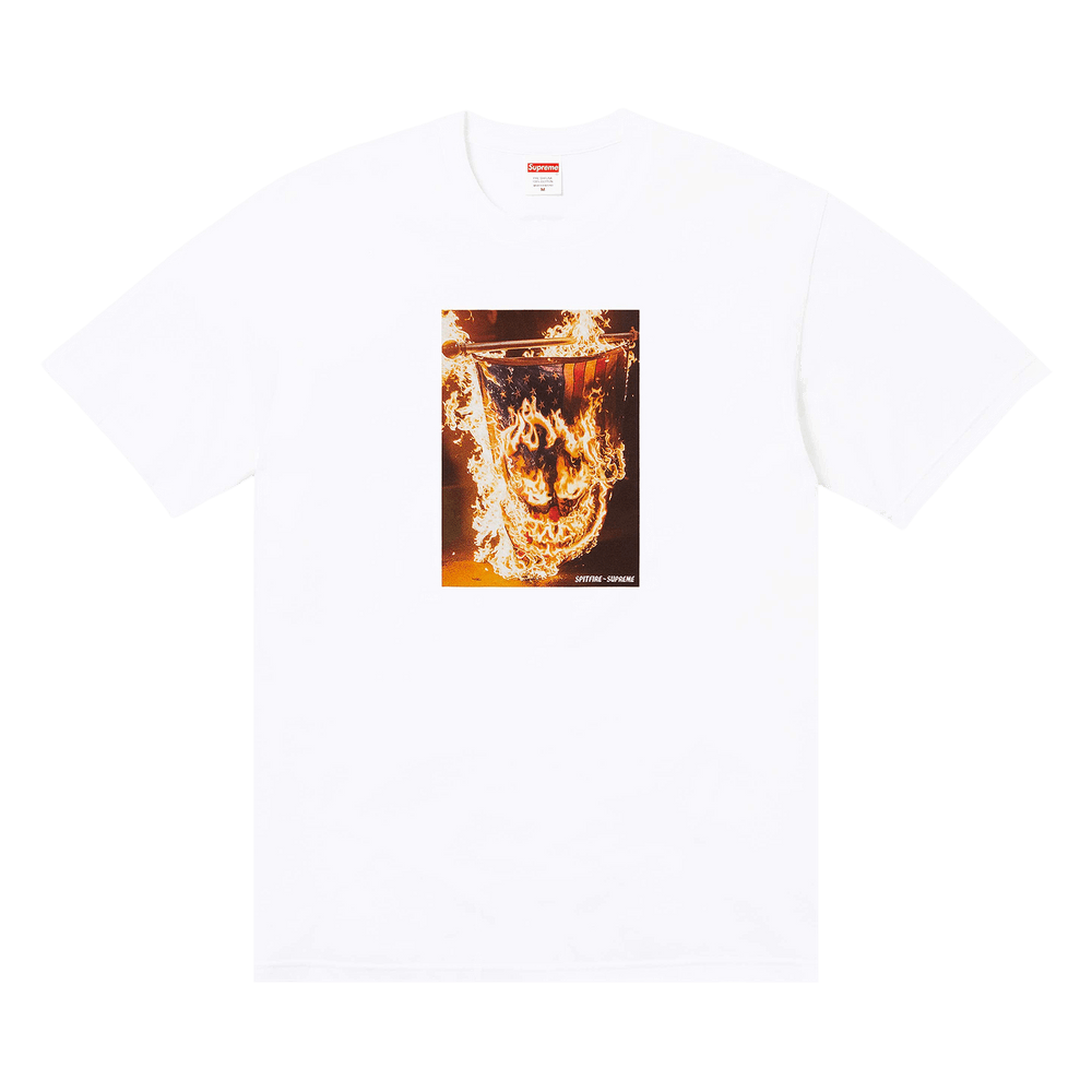 Supreme x Spitfire Flag Tee 'White'