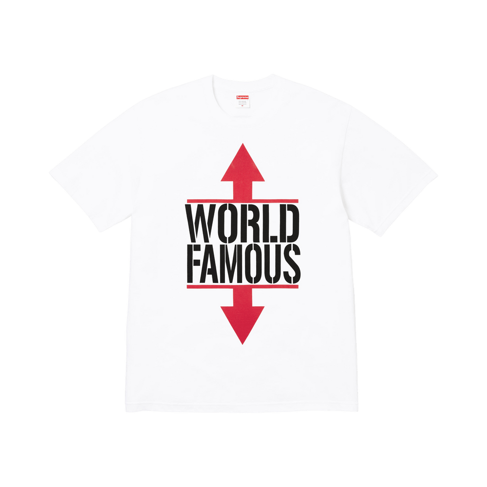Supreme World Famous Tee 'White'