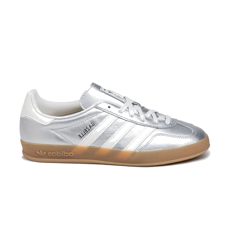 adidas Gazelle Indoor Silver Metallic Core White