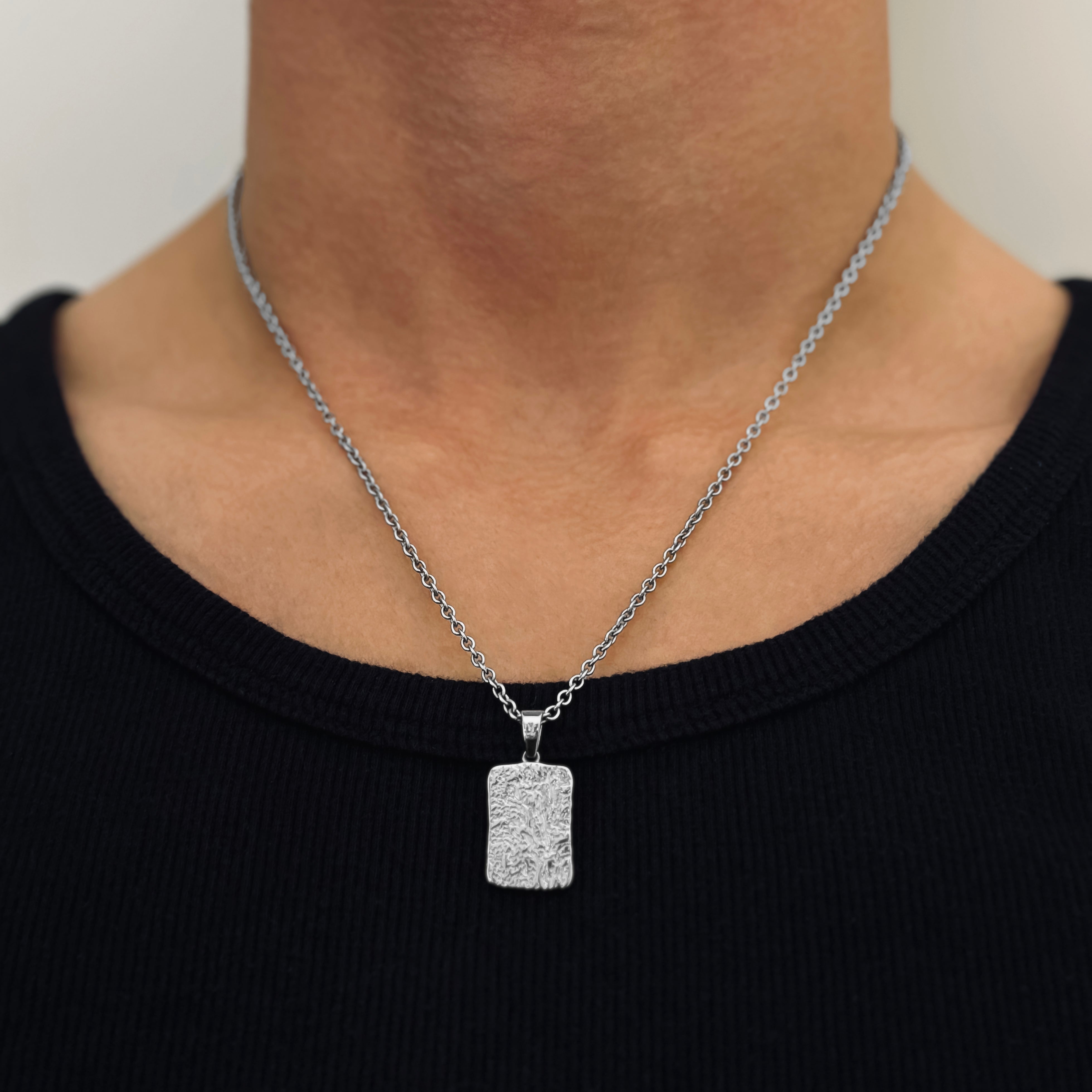 Lava Rolo Kette - Silber (2mm) - Ketten mit Anhänger - 50cm / 20'' - JVillion®