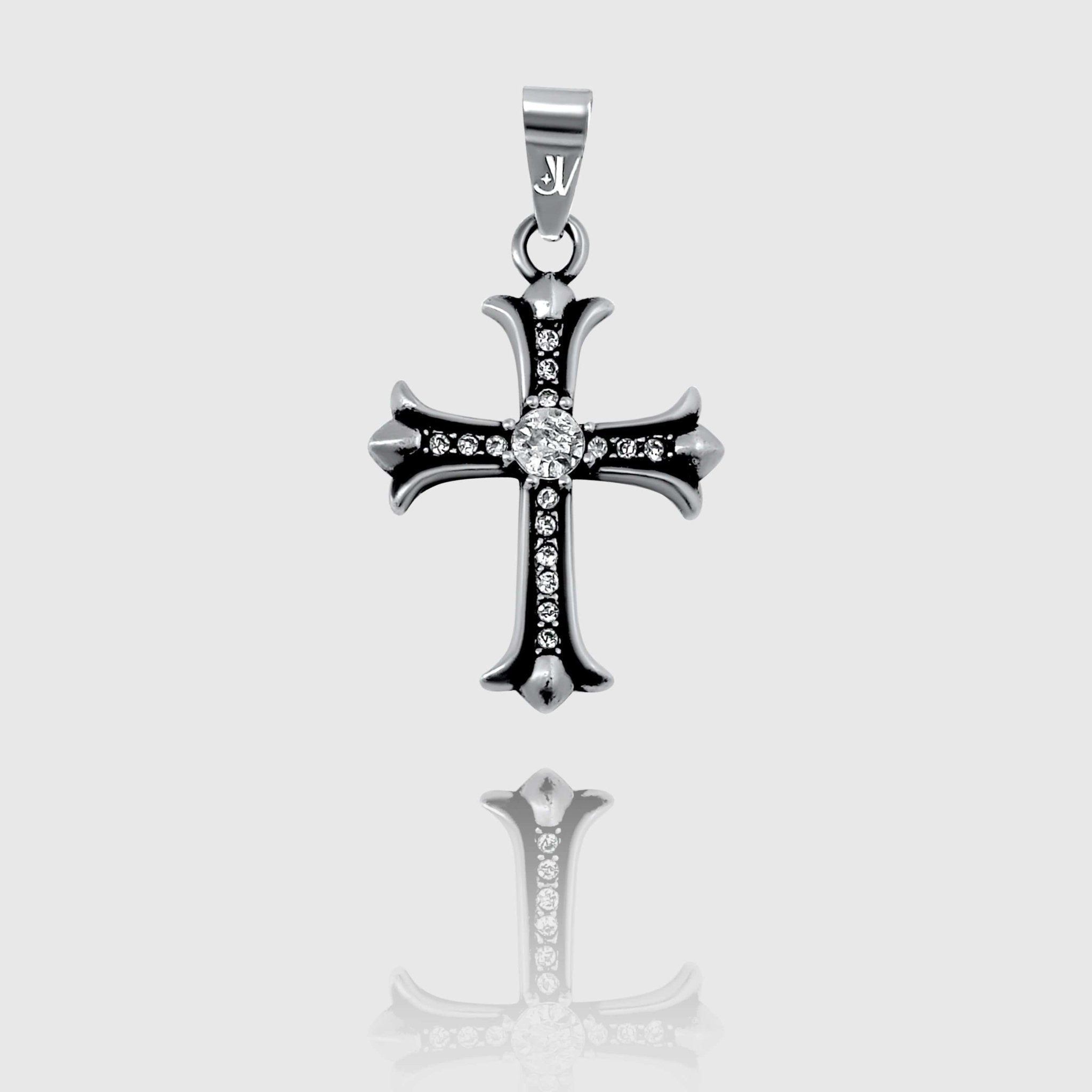Shiny Cross Anhänger - Silber - Anhänger - Silber - JVillion®