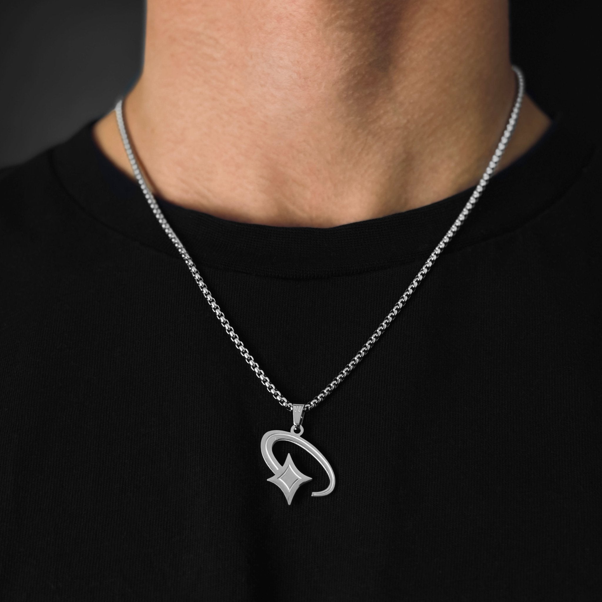 Shooting Star Box Kette - Silber (2,5mm) - Ketten mit Anhänger - 50cm / 20'' - JVillion®