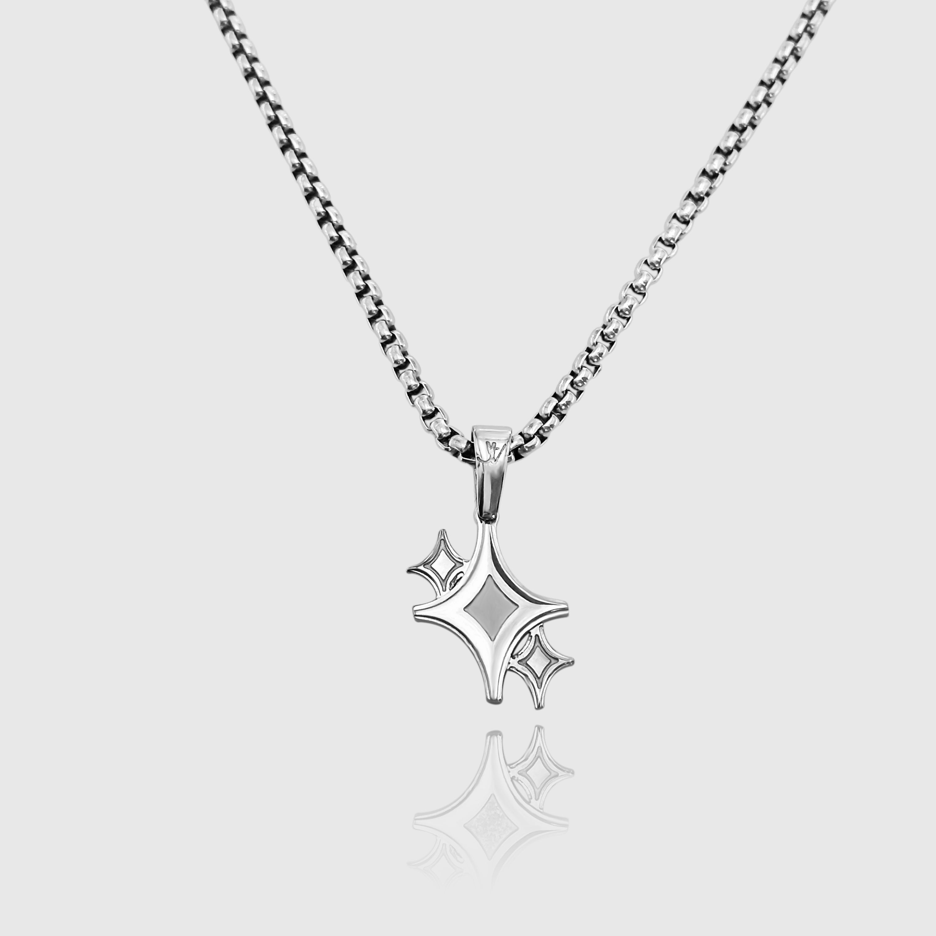 Star Box Kette Halskette 2.5mm Stainless Steel – Fashion Image