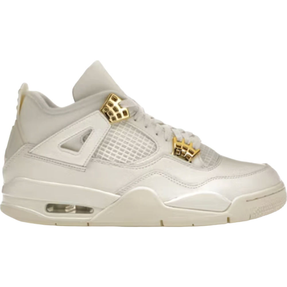 Jordan 4 Retro Metallic Gold (Women's)