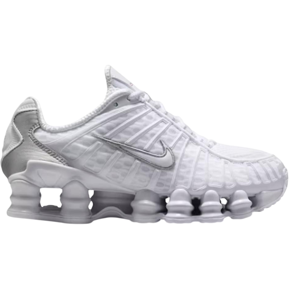 Nike Shox TL White Metallic Silver (GS)