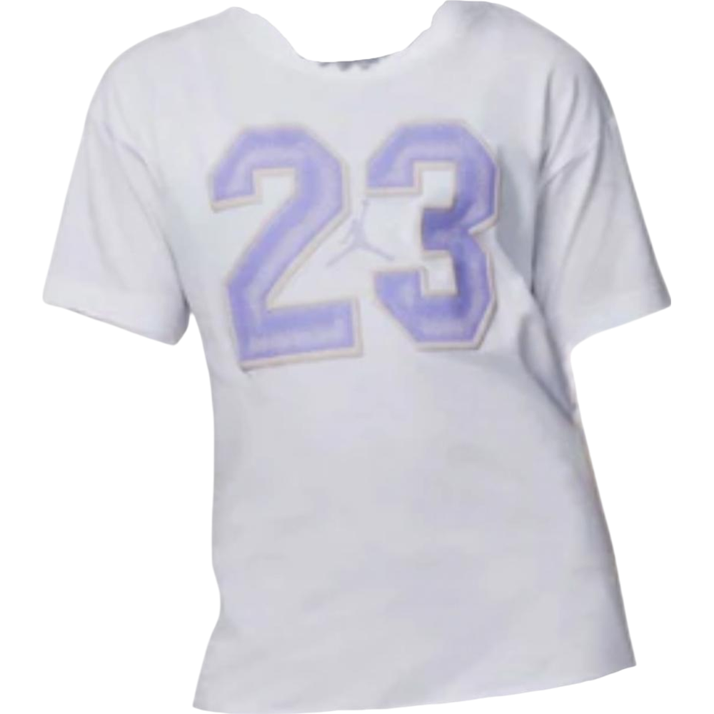 (GS) Air Jordan 23 Flight Graphic T-shirt 'White'