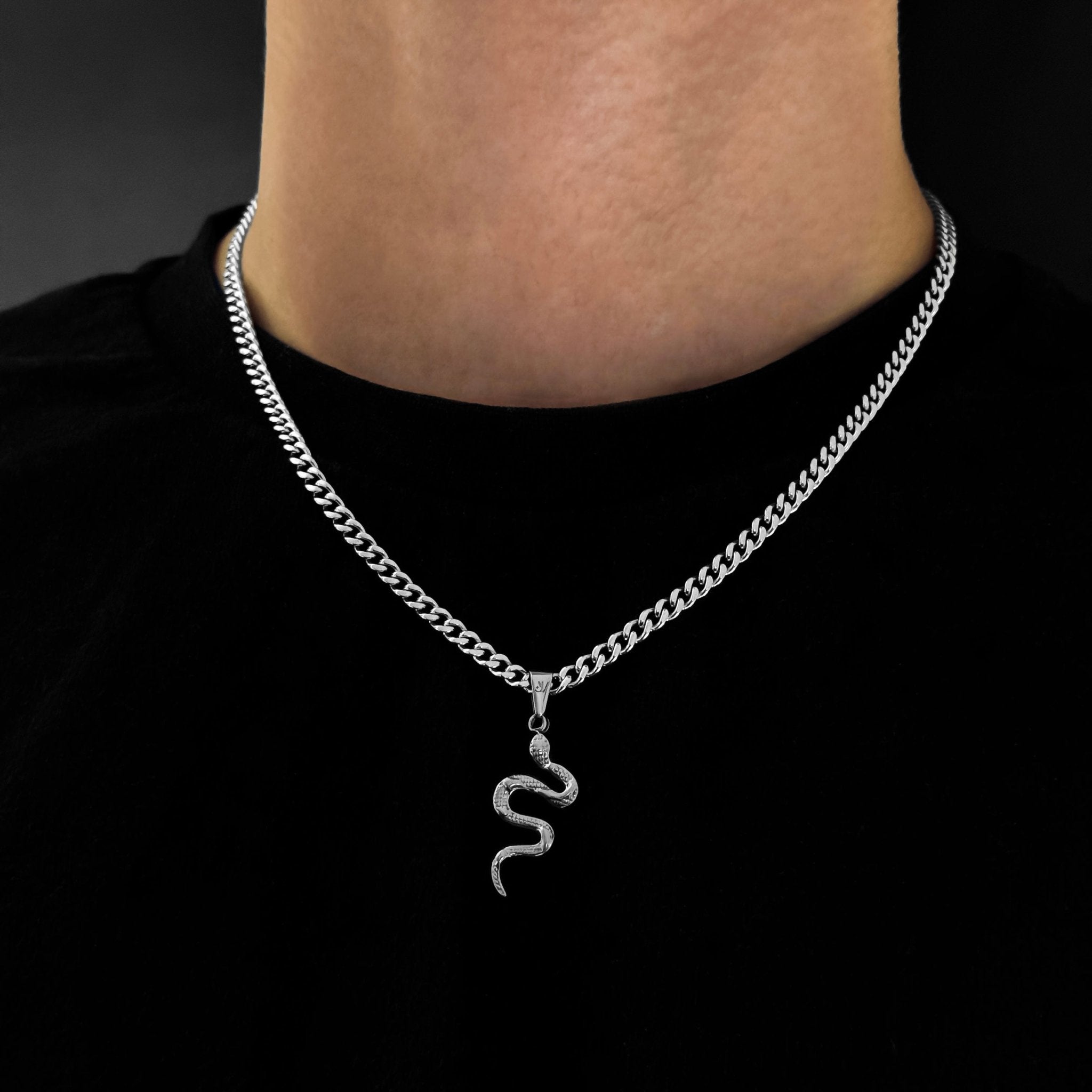 Viper Cuban Kette - Silber (4mm) - 50cm / 20'' - JVillion®