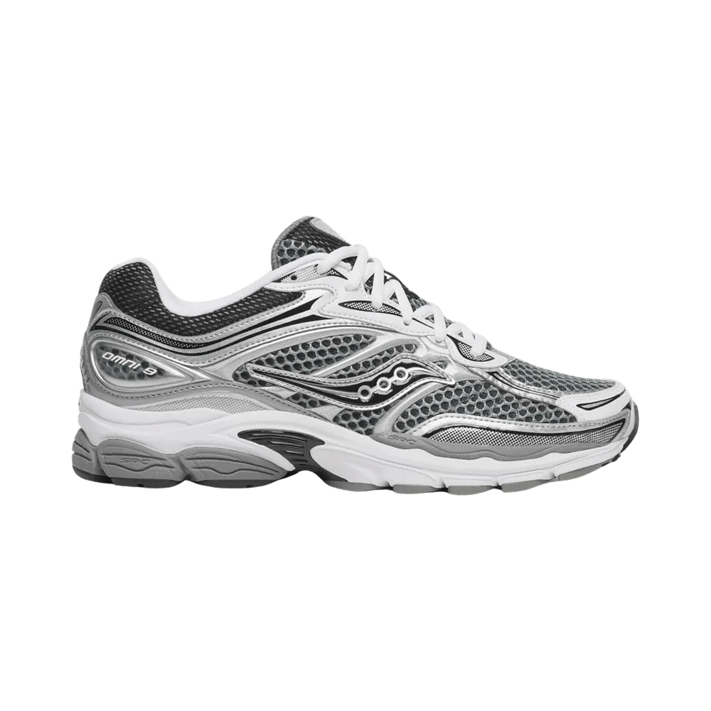 Saucony ProGrid Omni 9 Grey Silver Black