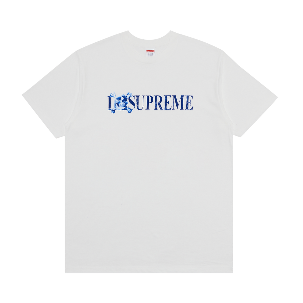 Supreme Skull Tee 'White'