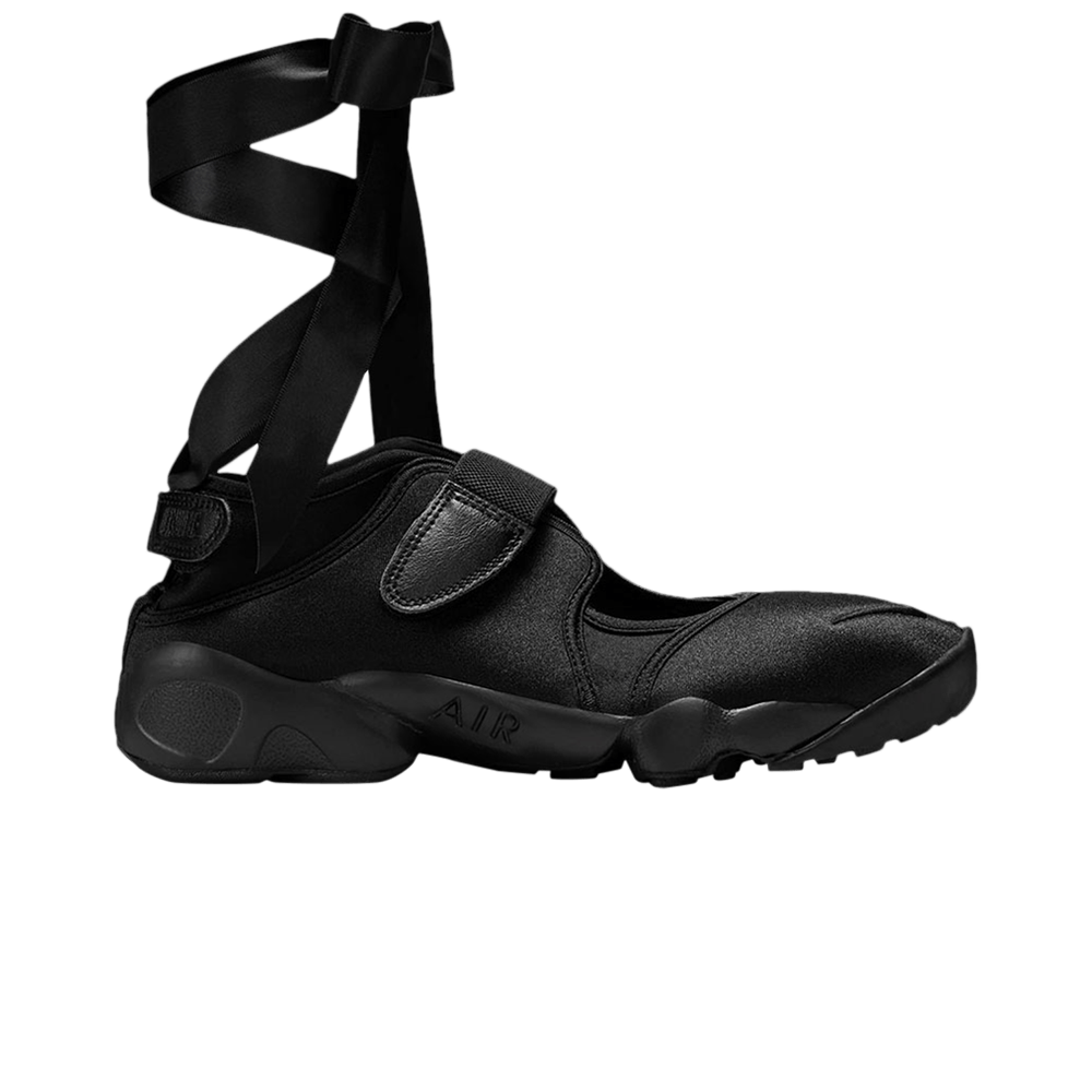 Nike Air Rift Triple Black Satin (Women's)