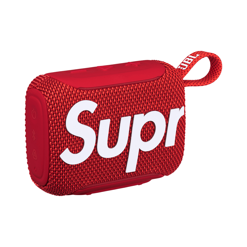 Supreme JBL Go 5 Bluetooth Speaker Red