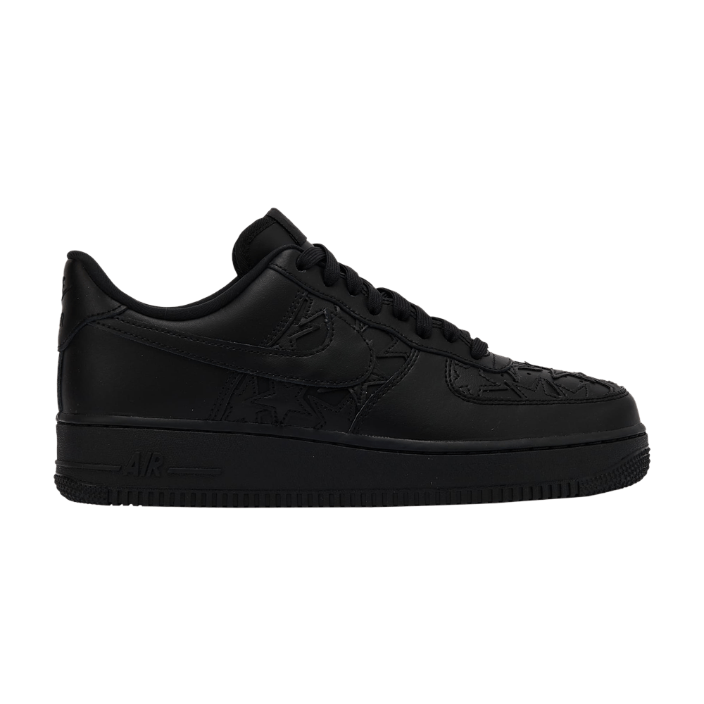 Nike Air Force 1 Low LV8 Triple Black Stars