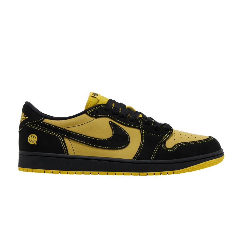 Jordan 1 Retro Low OG Quai 54 Black Tour Yellow Red