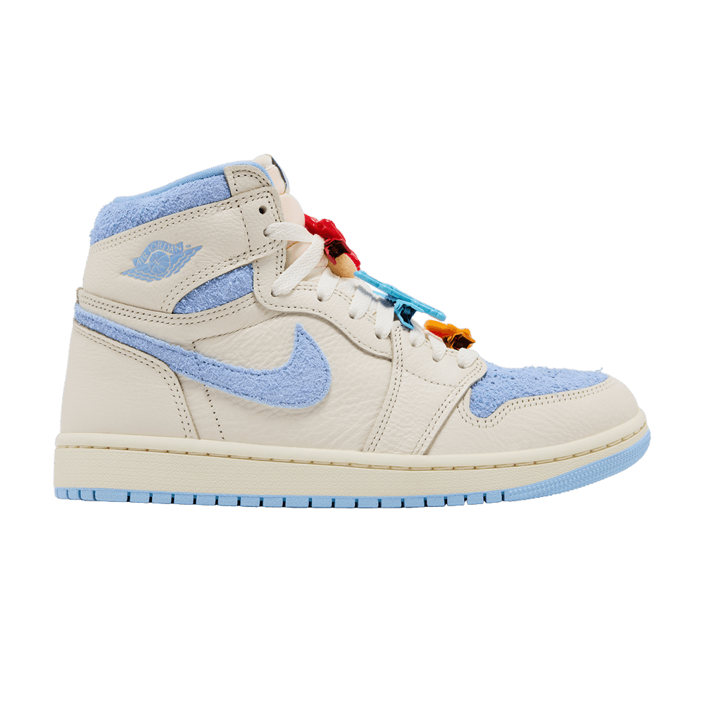 Jordan 1 Retro High OG Pale Ivory Psychic Blue (Women's)