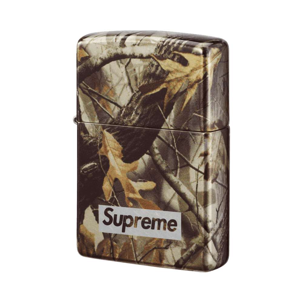Supreme x Camo Logo Zippo 'Realtree Hardwoods Camo'